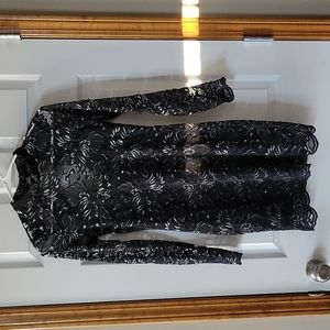 Black lacey formal dress